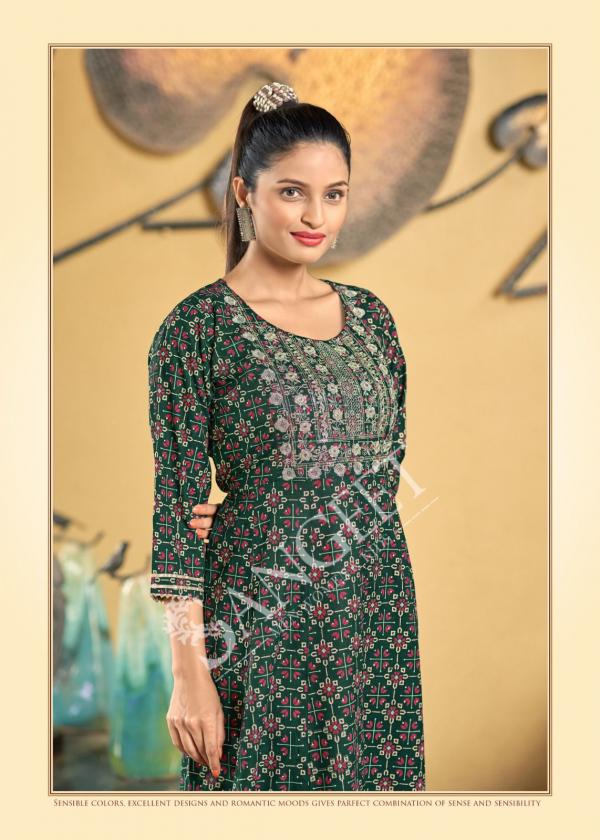 Sangeet Mallipoo 6 rayon Designer Anarkali Kurti Collection